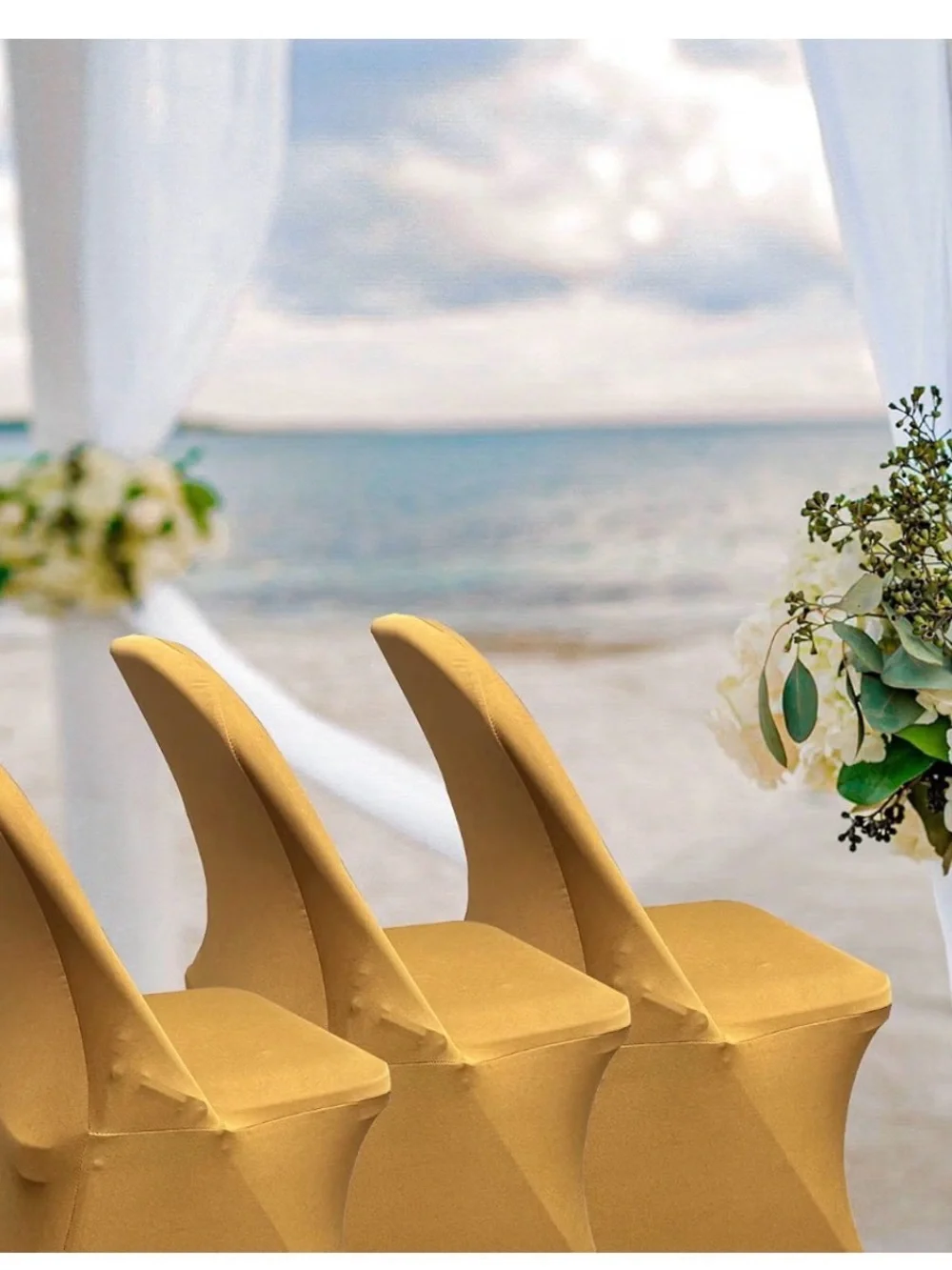 Stretch Spandex Folding Chair Covers 30PCS 040